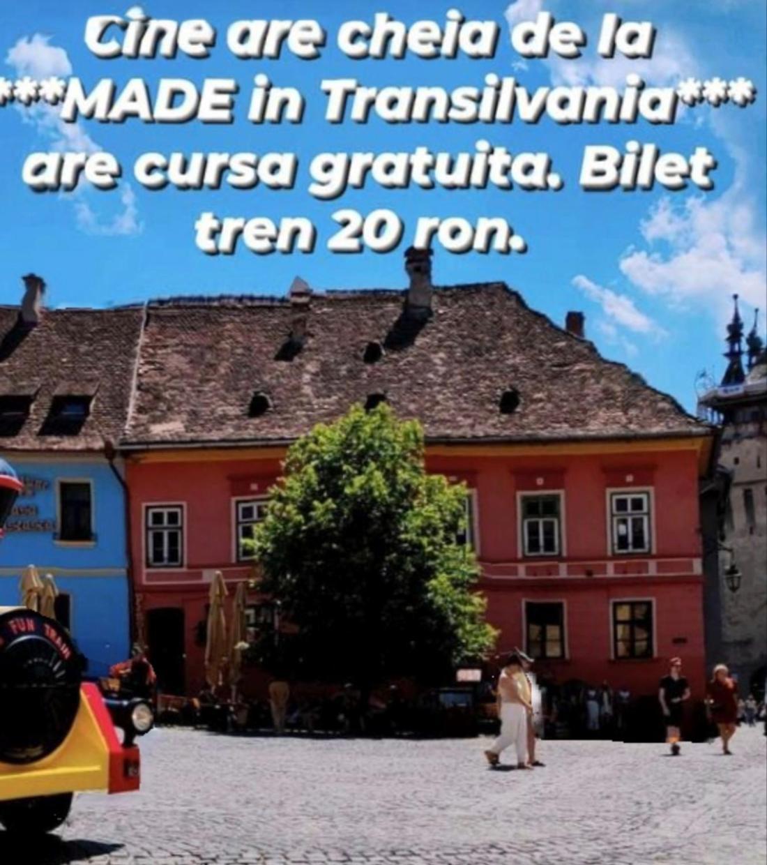 Made In Transilvania Aparthotel Sighişoara Buitenkant foto